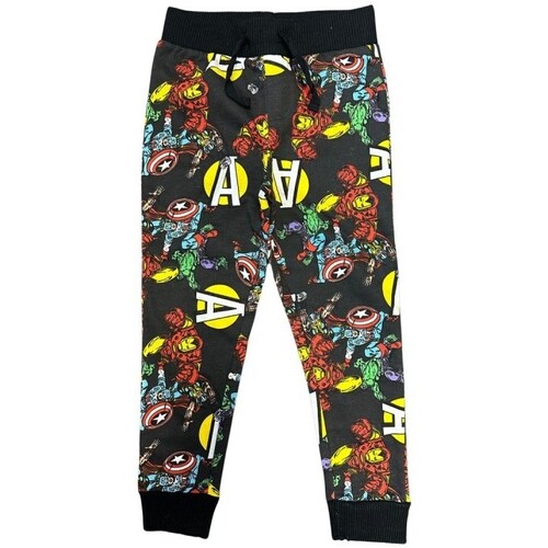 Vêtements Garçon Jeggins / Joggs Jeans Avengers Pantalon Noir