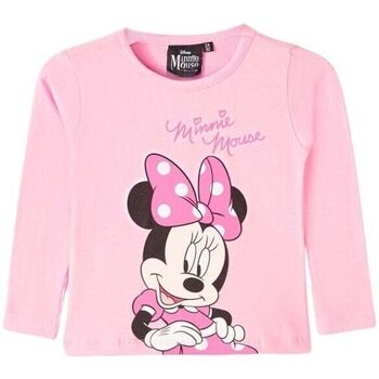 Vêtements Fille T-shirts manches longues Disney T-shirt Rose