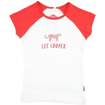 Vêtements Fille T-shirts manches courtes Lee Cooper T-shirt Rouge