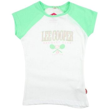 Vêtements Fille T-shirts manches courtes Lee Cooper T-shirt Vert
