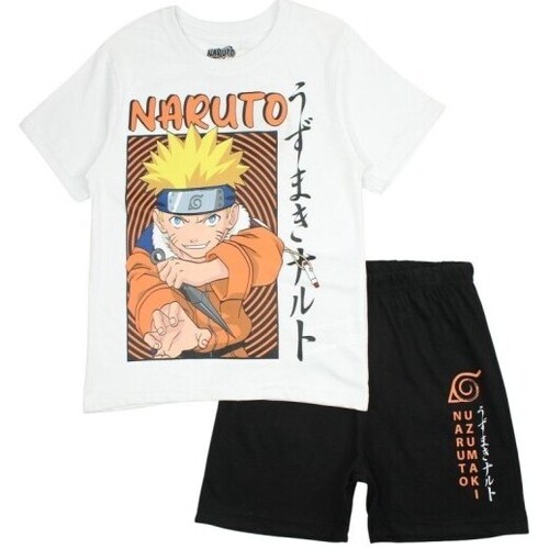 Vêtements Garçon Ensembles enfant Naruto  Blanc