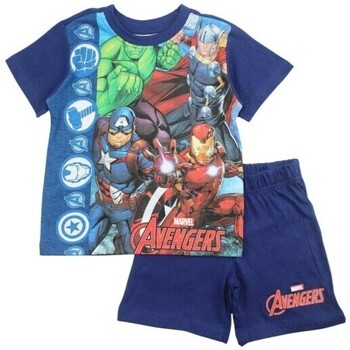 Vêtements Garçon Ensembles enfant Avengers  Bleu