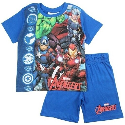 Vêtements Garçon Ensembles enfant Avengers  Bleu