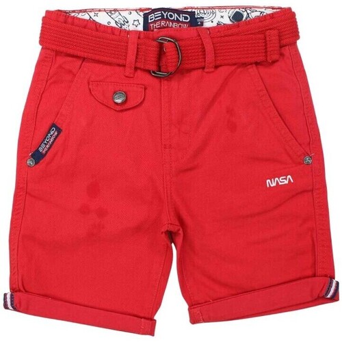 Vêtements Garçon Shorts / Bermudas Nasa Bermuda Rouge