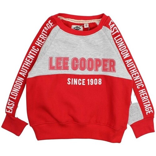 Vêtements Garçon Sweats Lee Cooper Sweat Rouge