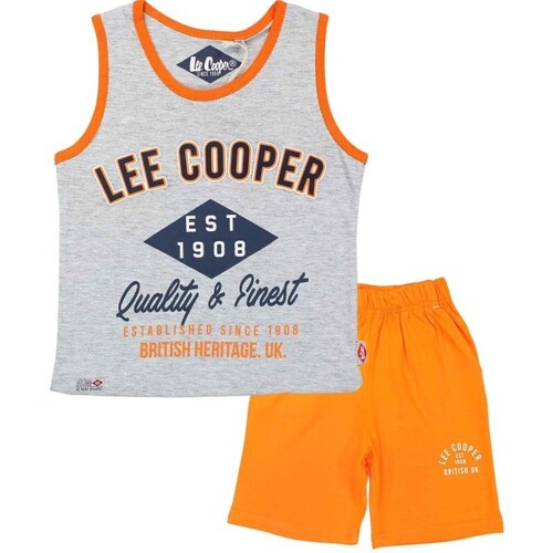 Vêtements Garçon Ensembles enfant Lee Cooper Lee Gris