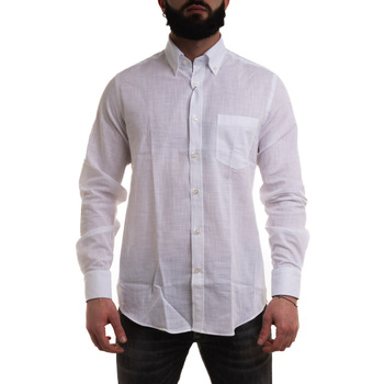 Vêtements Homme Chemises manches longues T-shirts & Polos 24413074 Blanc