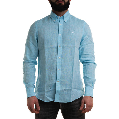 Vêtements Homme Chemises manches longues T-shirt Homme Harmont&blaine CRL014010883B Vert