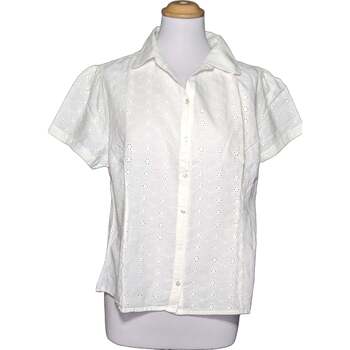 Vêtements Femme Chemises / Chemisiers Burton chemise  46 - T6 - XXL Blanc Blanc