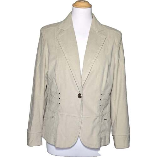 Vêtements Femme Vestes / Blazers Sym blazer  42 - T4 - L/XL Beige Beige