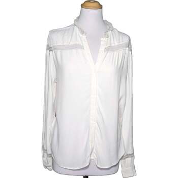 Vêtements Femme Chemises / Chemisiers Etam chemise  38 - T2 - M Blanc Blanc