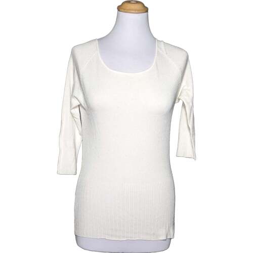 Vêtements Femme T-shirts & Polos Caroll top manches longues  38 - T2 - M Blanc Blanc