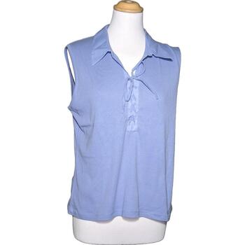 Vêtements Femme Débardeurs / T-shirts sans manche Caroll débardeur  46 - T6 - XXL Bleu Bleu