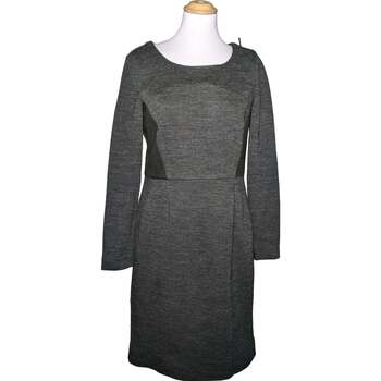 robe courte caroll  robe courte  38 - t2 - m gris 