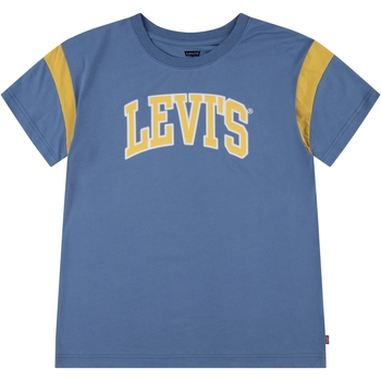 Vêtements Fille T-shirts manches courtes Levi's  Bleu