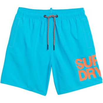 Vêtements Homme Shorts / Bermudas Superdry Short de Bain  Sportswear Logo 17 Bleu