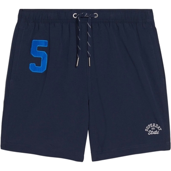 Vêtements Homme Shorts / Bermudas Superdry Short de Bain  Vintage Polo 17 Bleu