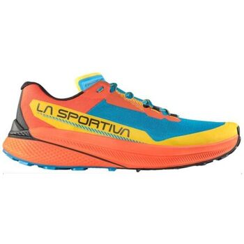Chaussures Homme Running / trail La Sportiva Antoine Et Lili Blue/Cherry Tomato Orange