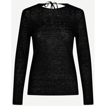 Vêtements Femme T-shirts manches courtes Samsoe Samsoe Sami Tshirt Black Noir