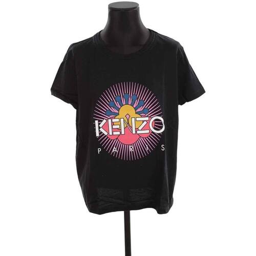 Vêtements Femme T-shirt En Coton Kenzo Top en coton Noir