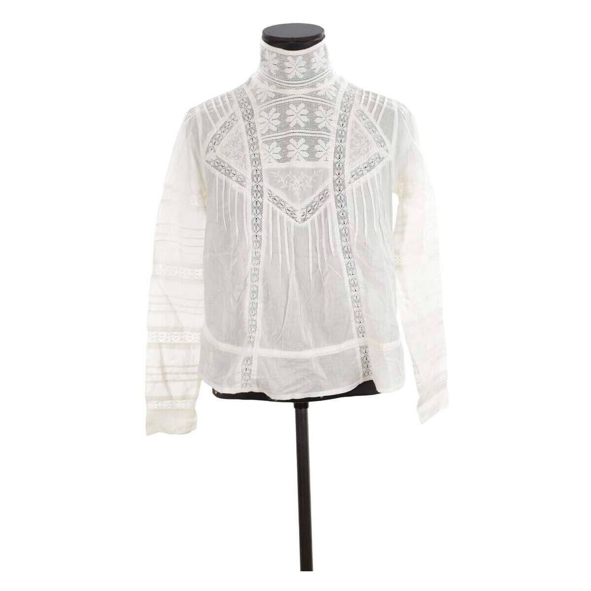 Vêtements Femme Débardeurs / T-shirts sans manche Soeur Blouse en coton Blanc
