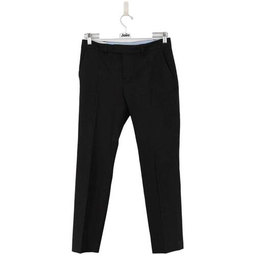 Vêtements Femme Pantalons Leon & Harper Pantalon droit noir Noir