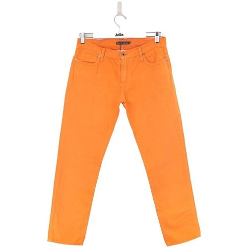 Vêtements Femme Jeans Ralph Lauren Jean droit en coton Orange