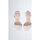 Chaussures Femme Sandales et Nu-pieds Liu Jo Sandales blanches avec bride bijou Beige