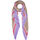 Accessoires textile Femme Echarpes / Etoles / Foulards Liu Jo Foulard avec logo Violet