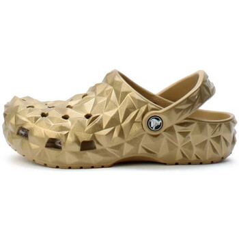 Chaussures Femme Sandales et Nu-pieds Crocs CLASSIC METALLIC GEOMETRIC Doré