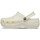 Chaussures Femme Sandales et Nu-pieds Crocs CLASSIC PLATEFORM GLITTER Blanc