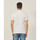 Vêtements Homme T-shirts & Polos Sette/Mezzo Polo homme Settemezzo blanc à 3 boutons Blanc