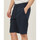Vêtements Homme Shorts peplum / Bermudas BOSS Bermuda  en lin mélangé avec coupe fuselée Bleu