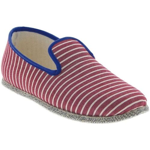 Chaussures Chaussons Chausse Mouton Charentaises MATELOT Rouge