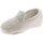 Chaussures Femme Chaussons Chausse Mouton Charentaises ECLAT Blanc