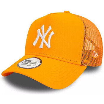 New-Era TRUCKER Yankees League Essential Orange
