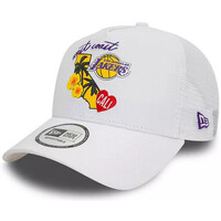 Accessoires textile Homme Casquettes New-Era TRUCKER LA Lakers NBA Team Logo Blanc