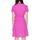 Vêtements Femme Robes courtes Only Onladdiction-Caro S/S Linen Cc 15311019 Rose