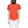 Vêtements Femme T-shirts manches courtes Jacqueline De Yong Jdyhannah S/S Lace Wvn 15312609 Rouge