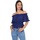 Vêtements Femme Tops / Blouses La Modeuse 71679_P165305 Bleu