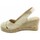 Chaussures Femme Sandales et Nu-pieds Vidorreta SANDALE  CLAVEL 10900 CUIR OR Doré