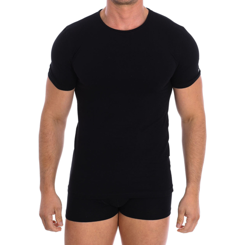Vêtements Homme T-shirts manches courtes Fila FU5231-200 Noir