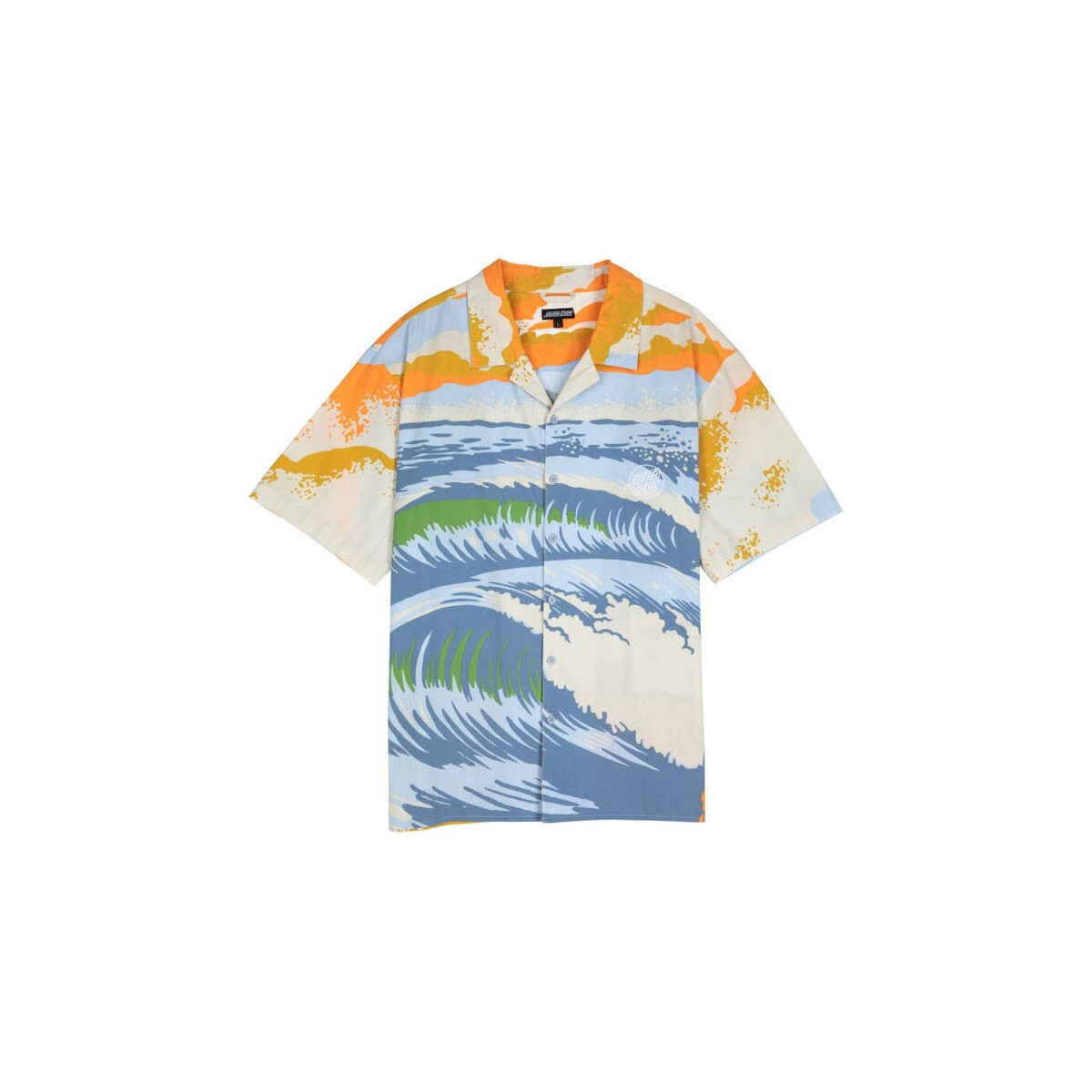 Vêtements Homme Chemises manches longues Santa Cruz - WATER VIEW  Multicolore