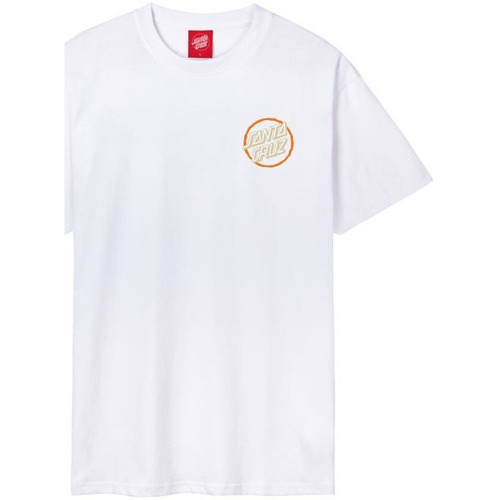 Vêtements Homme T-shirts manches courtes Santa Cruz - BREAKER CHECK OPUS DOT  Blanc
