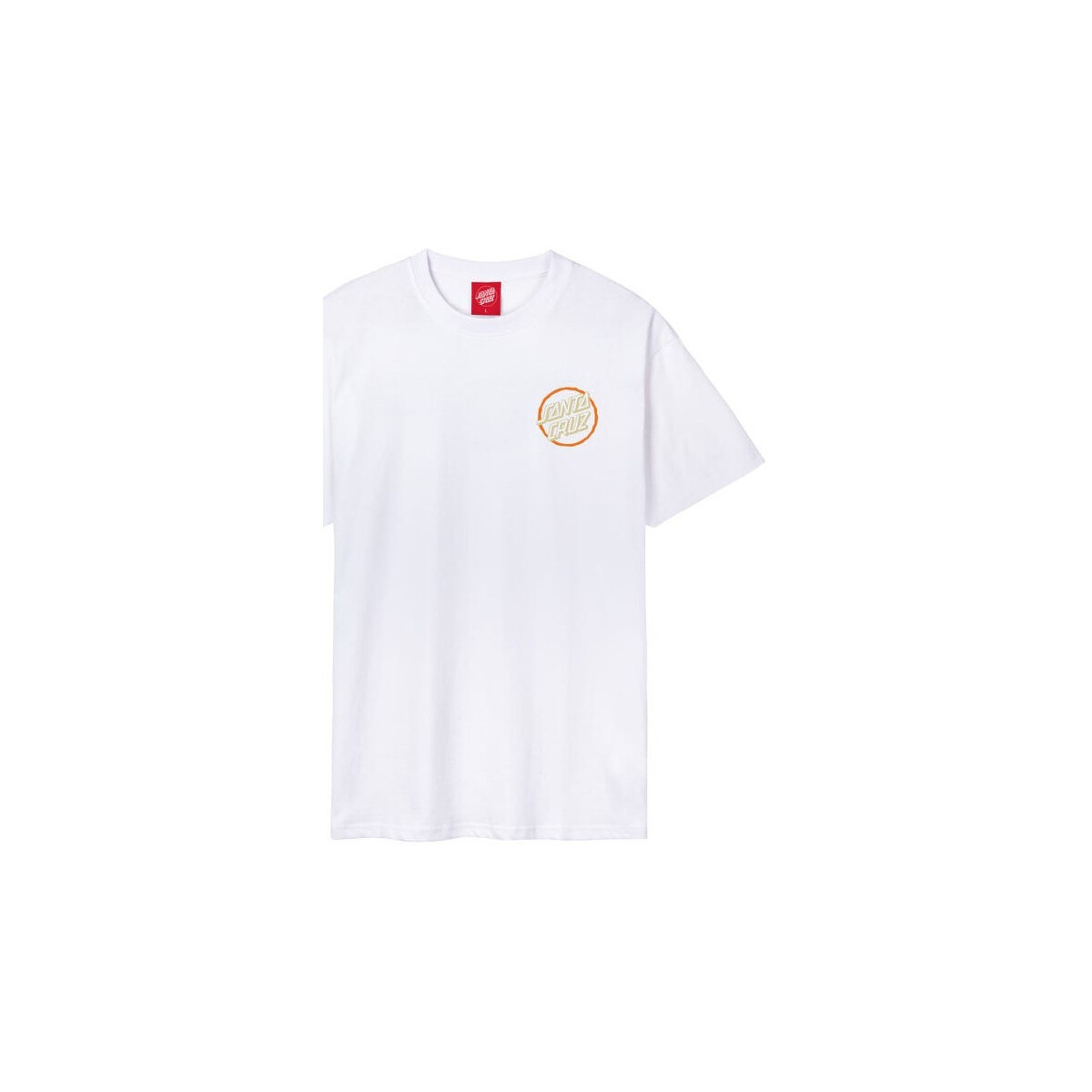 Vêtements Homme T-shirts manches courtes Santa Cruz - BREAKER CHECK OPUS DOT  Blanc