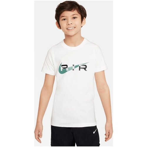 Vêtements Garçon T-shirts manches courtes Nike  Blanc