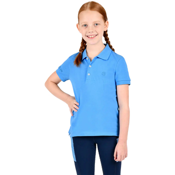 Vêtements Enfant Polos manches courtes Dublin WB2150 Bleu