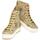 Chaussures Femme Baskets montantes Goby CW2017 Beige