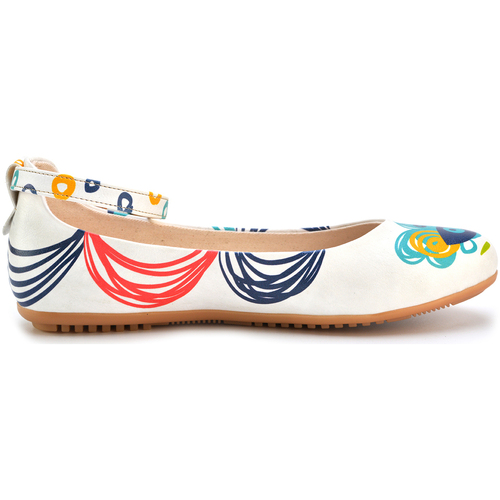 Chaussures Femme Ballerines / babies Goby GRKB108 multicolour