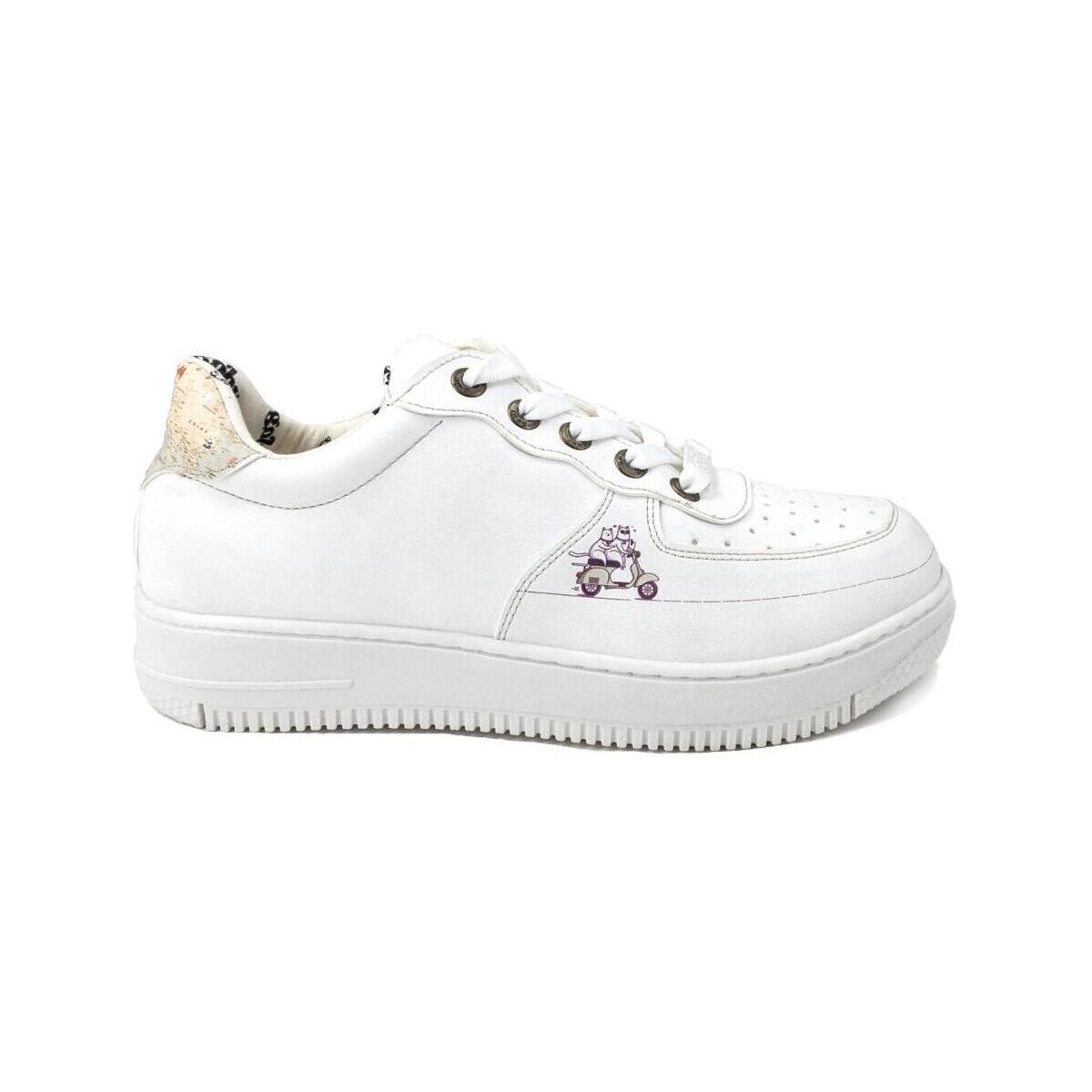 Chaussures Femme Baskets basses Goby ARX115 Blanc